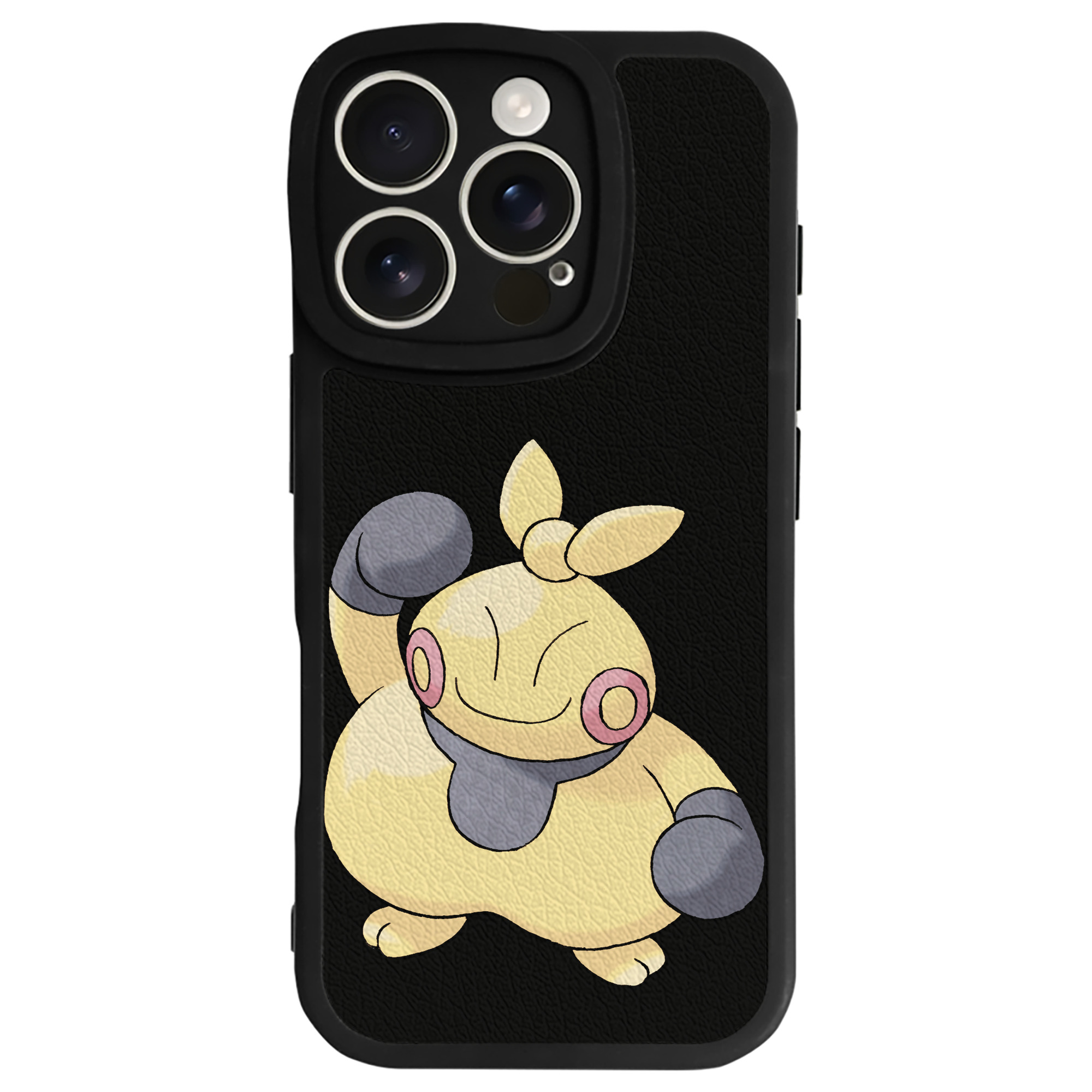 （画像用） ポケットモンスター Pokémon 【iPhone 16シリーズ対応】シリコンスマホケース（レザー調） 材質：シリコン